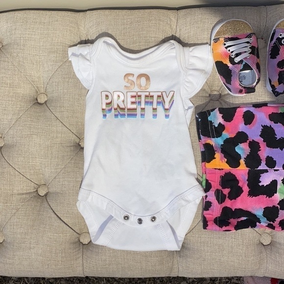 Weeplay Baby 3 Piece Set with Shoes Size 3/6M - Picture 4 of 10